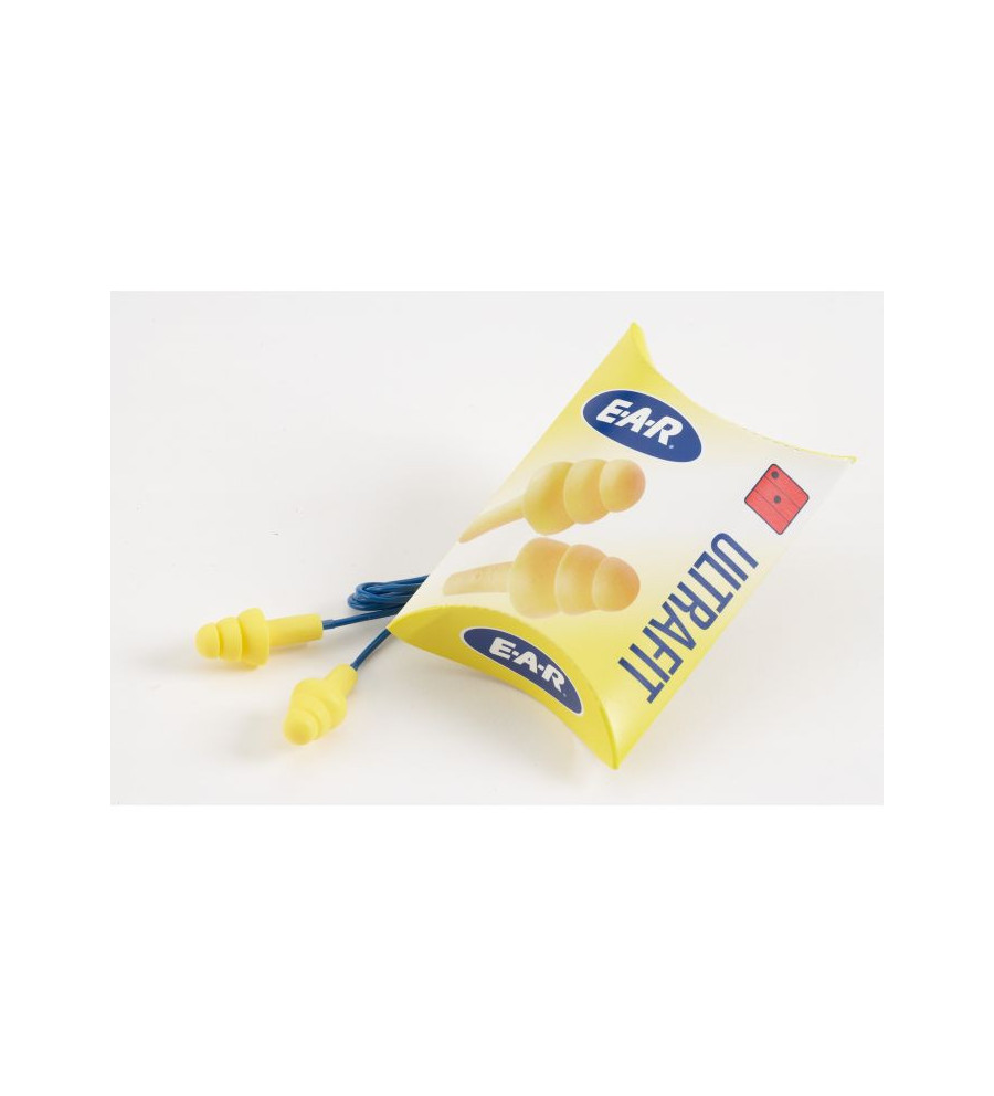Bouchons ear ultrafit + cordon - 1 paire. Bouchons ear ultrafit + cordon - 1 paire.