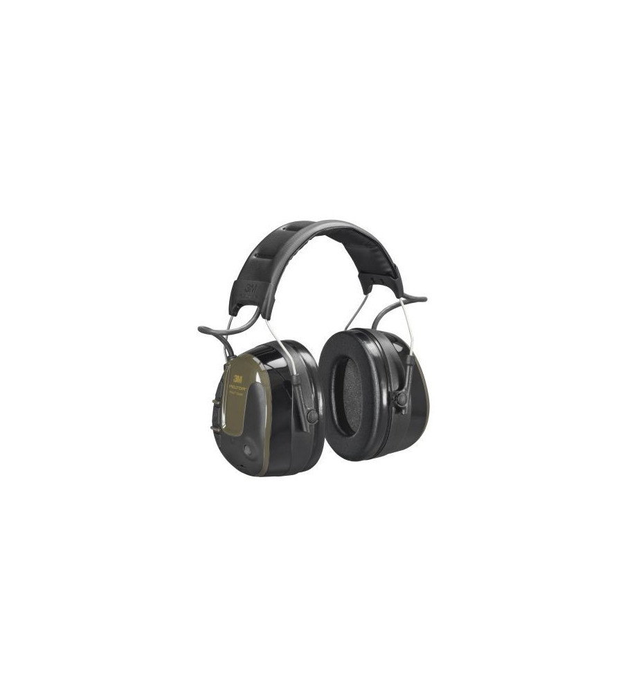 Casque Peltor protac shooter - serre-tete - vert Casque Peltor protac shooter - serre-tete - vert