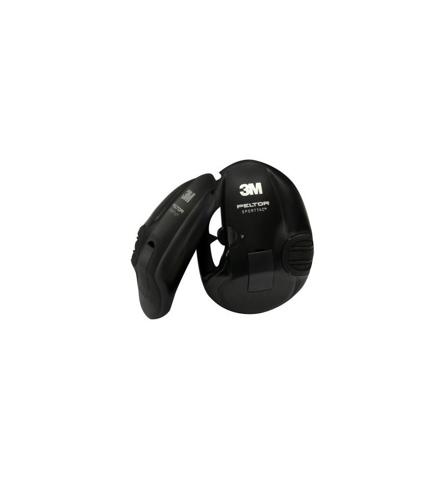 Paire de coquilles noires pour sporttac Paire de coquilles noires pour sporttac