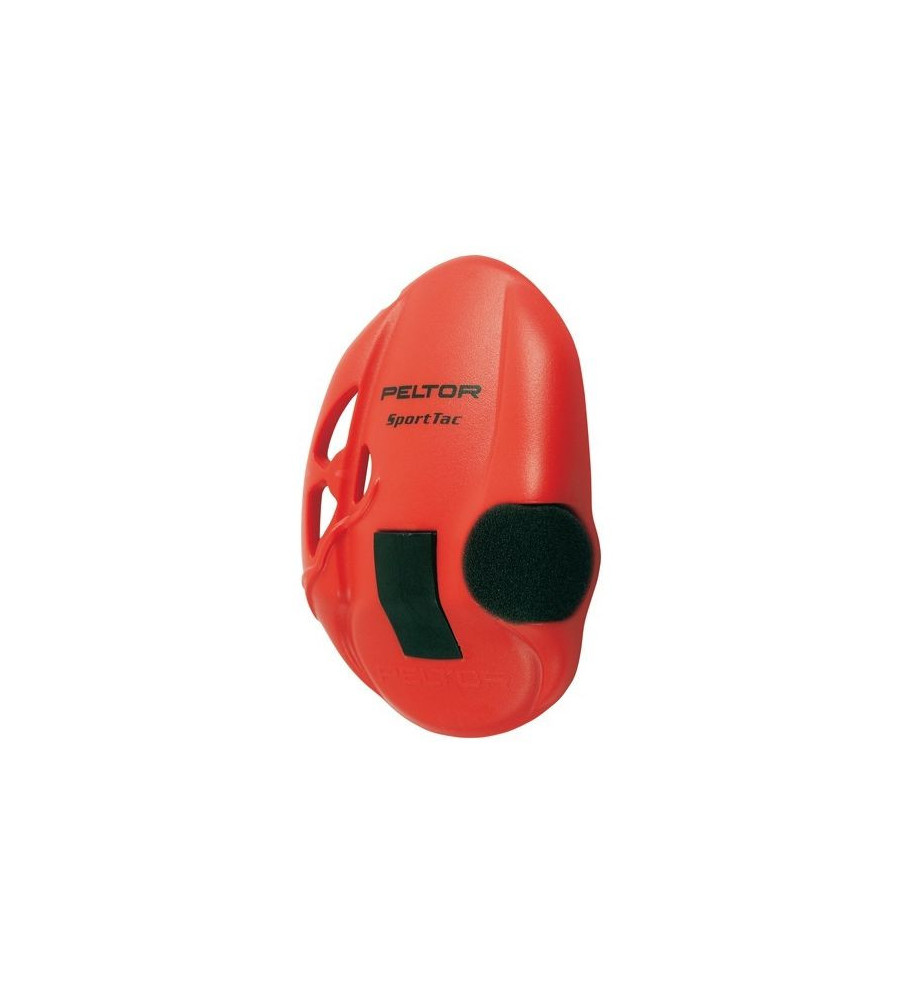 Paire de coquilles rouges pour sporttac Paire de coquilles rouges pour sporttac