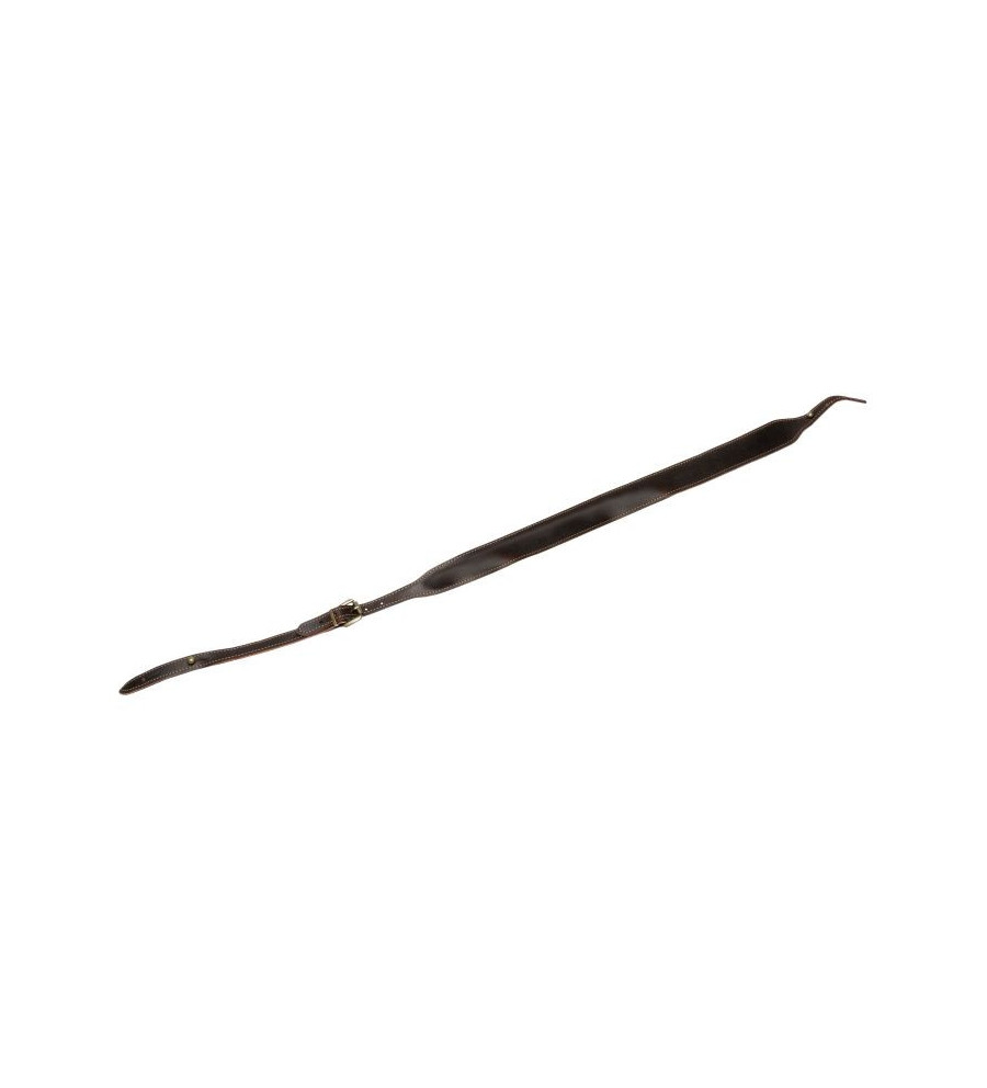 Bretelle croute grasse cousue pour carabine Bretelle croute grasse cousue pour carabine