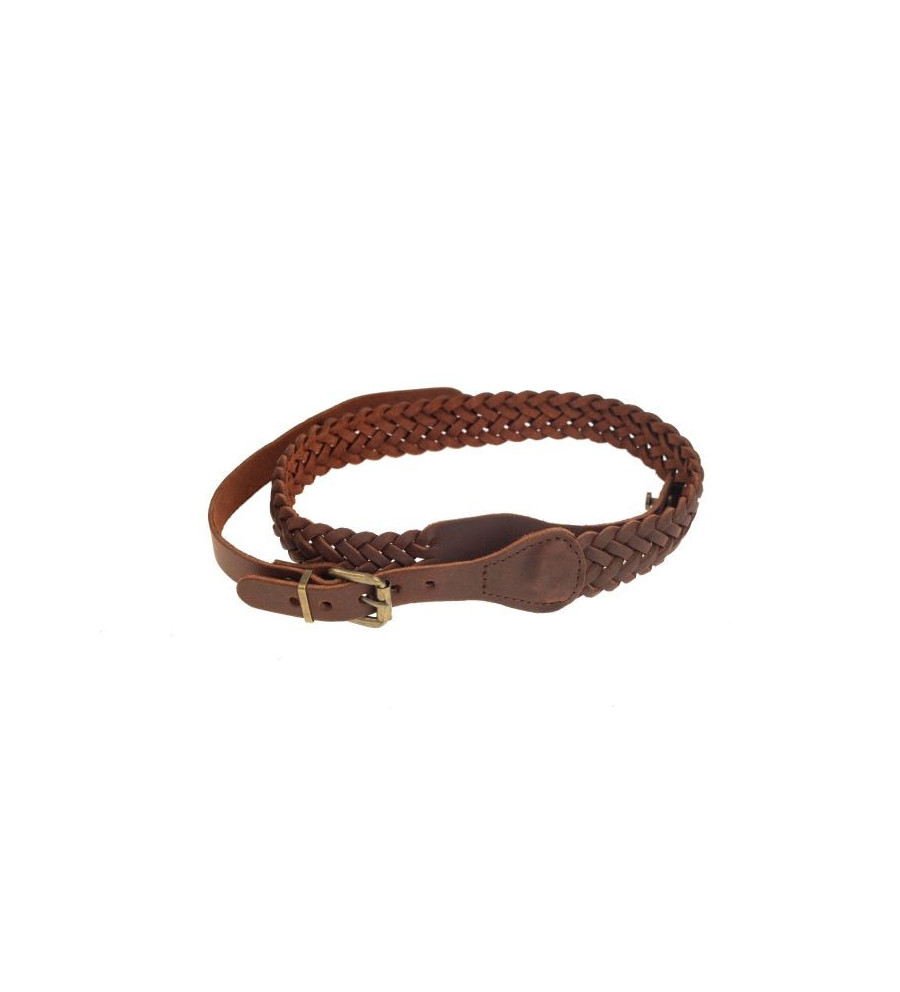 Bretelle fusil tréssée croute 7 brins Bretelle fusil tréssée croute 7 brins