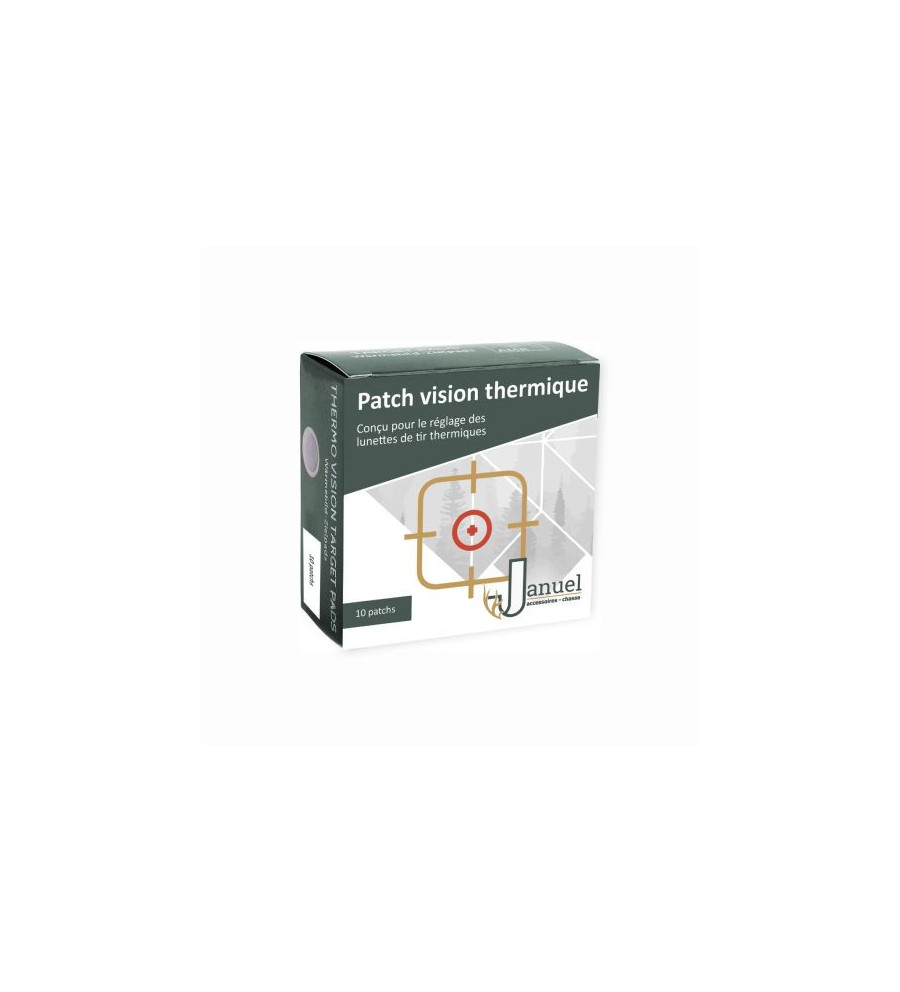 Patch vision thermique reglage lunette de tir (boite de 10) Patch vision thermique reglage lunette de tir (boite de 10)