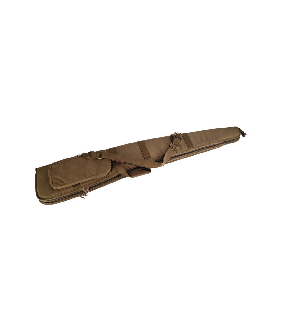 Etui double fusil charmet 130 cm vert avec poche Etui double fusil charmet 130 cm vert avec poche