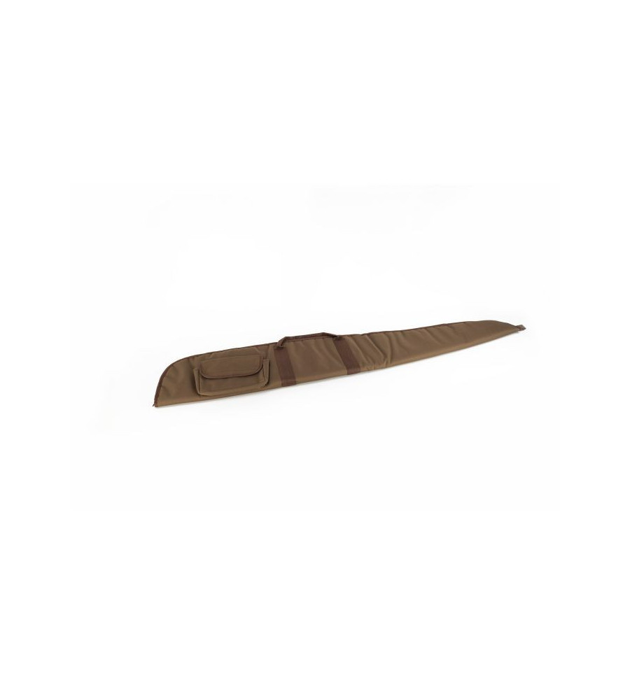 Etui fusil chazot 120 cm marron avec poche Etui fusil chazot 120 cm marron avec poche