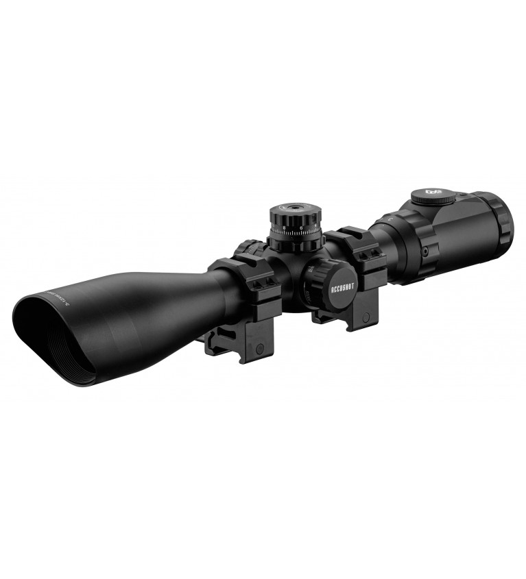Lunette de tir Mildot illuminée 3-12 x 44 