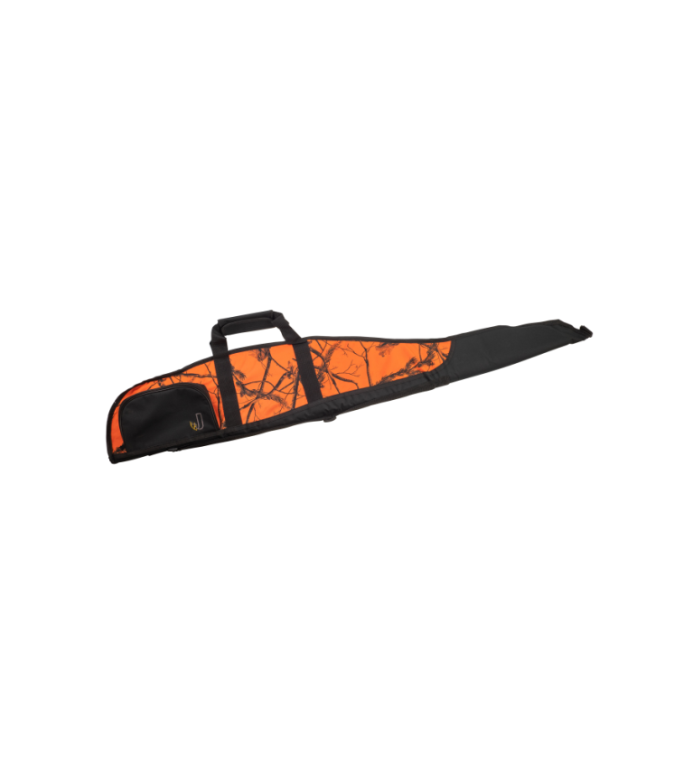 Etui carabine chauda avec poche 120cm orange camo - Tout-Chasse.fr