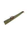 Etui fusil combe avec poche 130cm vert inserts cuir - Tout-Chasse.fr