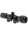 Lunette de tir Mildot illuminée 3-9 x 32 mm - Rouge/verte 