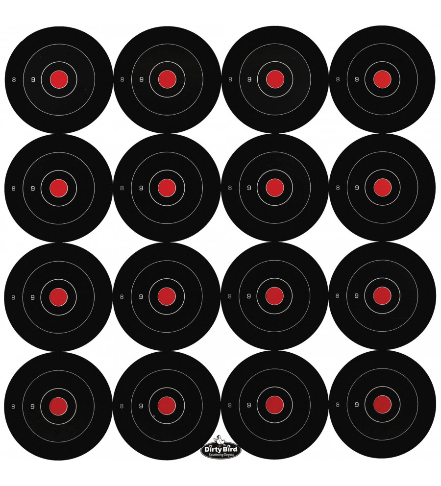 Lot de 172 cibles 3'' réactives Dirty Bird Lot de 172 cibles 3'' réactives Dirty Bird