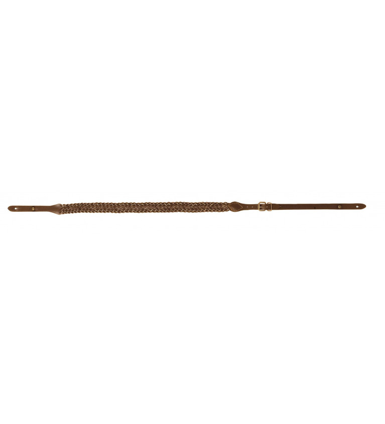 Bretelle fusil croûte tressée 7 brins - Country Sellerie 