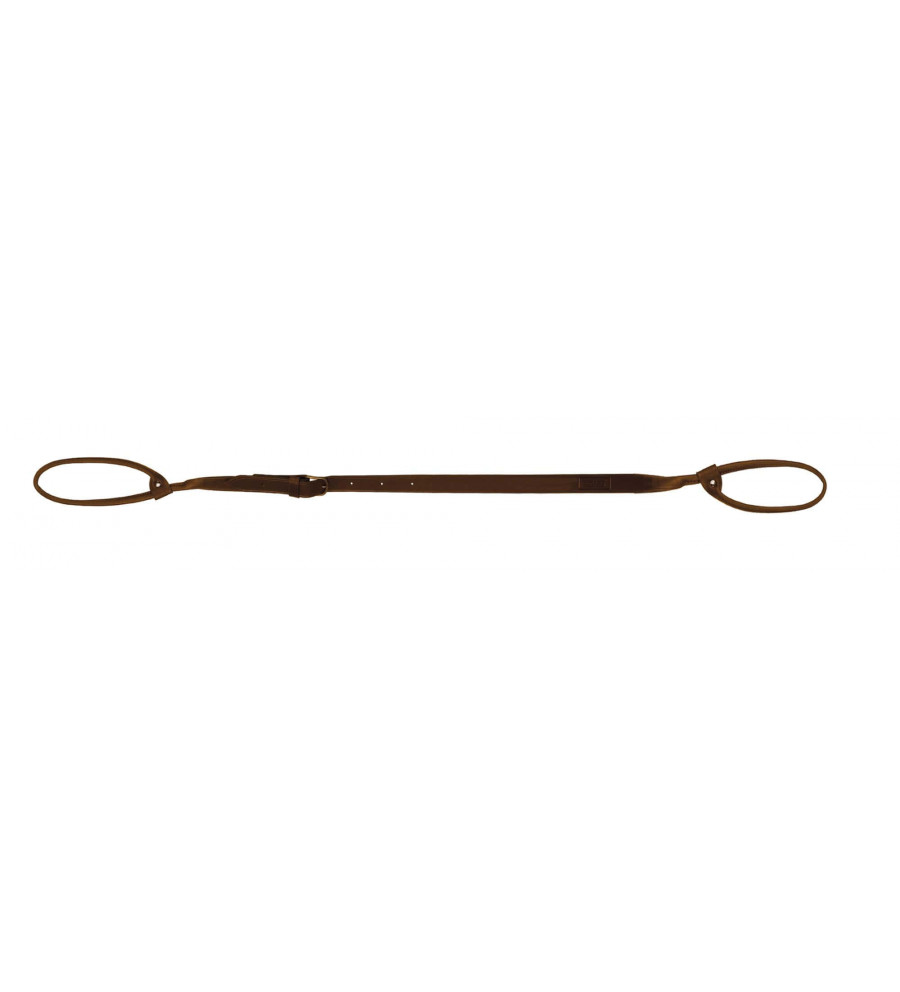 Bretelle en cuir pleine fleur double lasso - Country Sellerie Bretelle en cuir pleine fleur double lasso - Country Sellerie