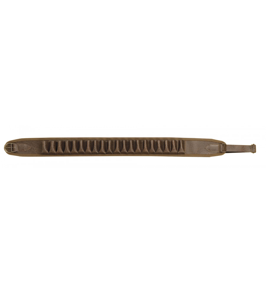 Cartouchière vinyle aspect cuir marron - Country Sellerie Cartouchière vinyle aspect cuir marron - Country Sellerie