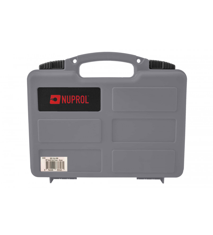 Mallette pour arme de poing grise - Nuprol Mallette pour arme de poing grise - Nuprol