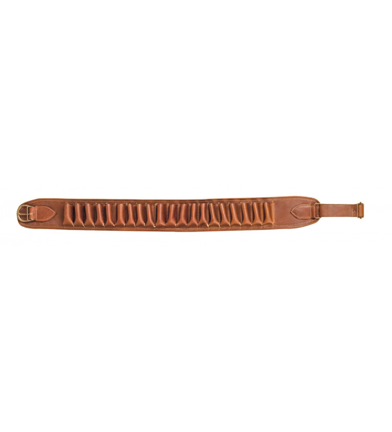 Cartouchière cuir gras à tubes pour cartouches 12 ou 20 - Country Sellerie 