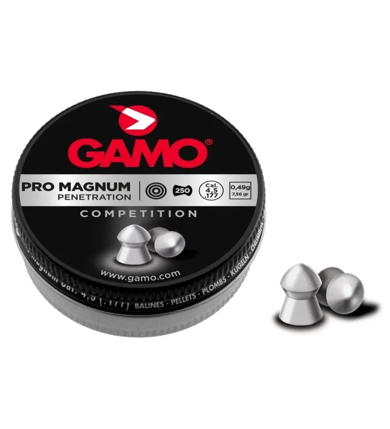 Plombs Pro Magnum tête pointue cal. 4,5 mm 