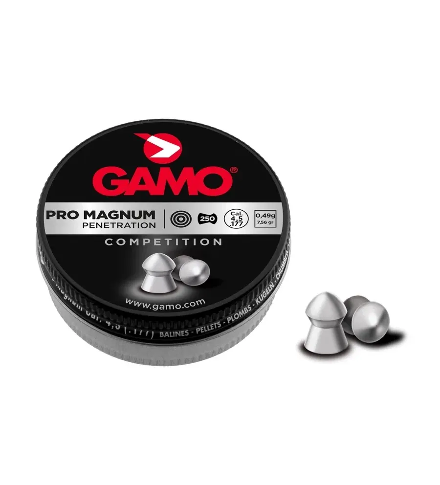 Plombs Pro Magnum tête pointue cal. 4,5 mm 