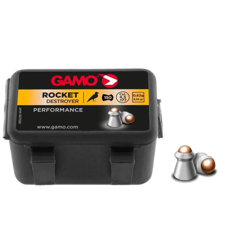 Plombs Rocket tête acier cal. 4,5 mm 