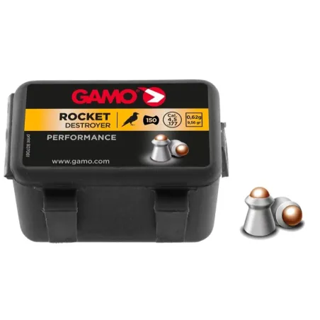 Plombs Rocket tête acier cal. 4,5 mm 