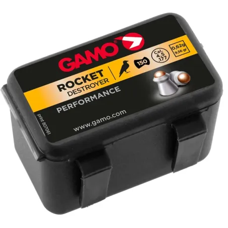 Plombs Rocket tête acier cal. 4,5 mm 