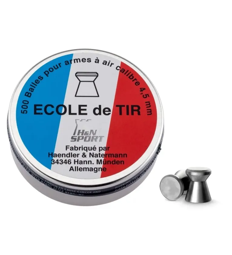 Plombs ''Ecole de tir'' cal. 4,5 mm 