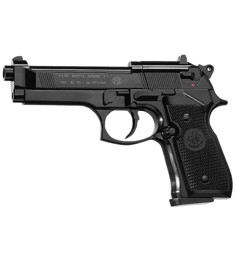 Pistolet CO2 Beretta M92FS noir Cal. 4,5 mm  