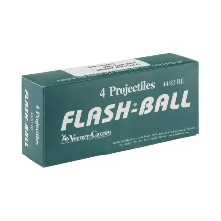 Boîte de 4 cartouches Flash-Ball cal. 44/83 
