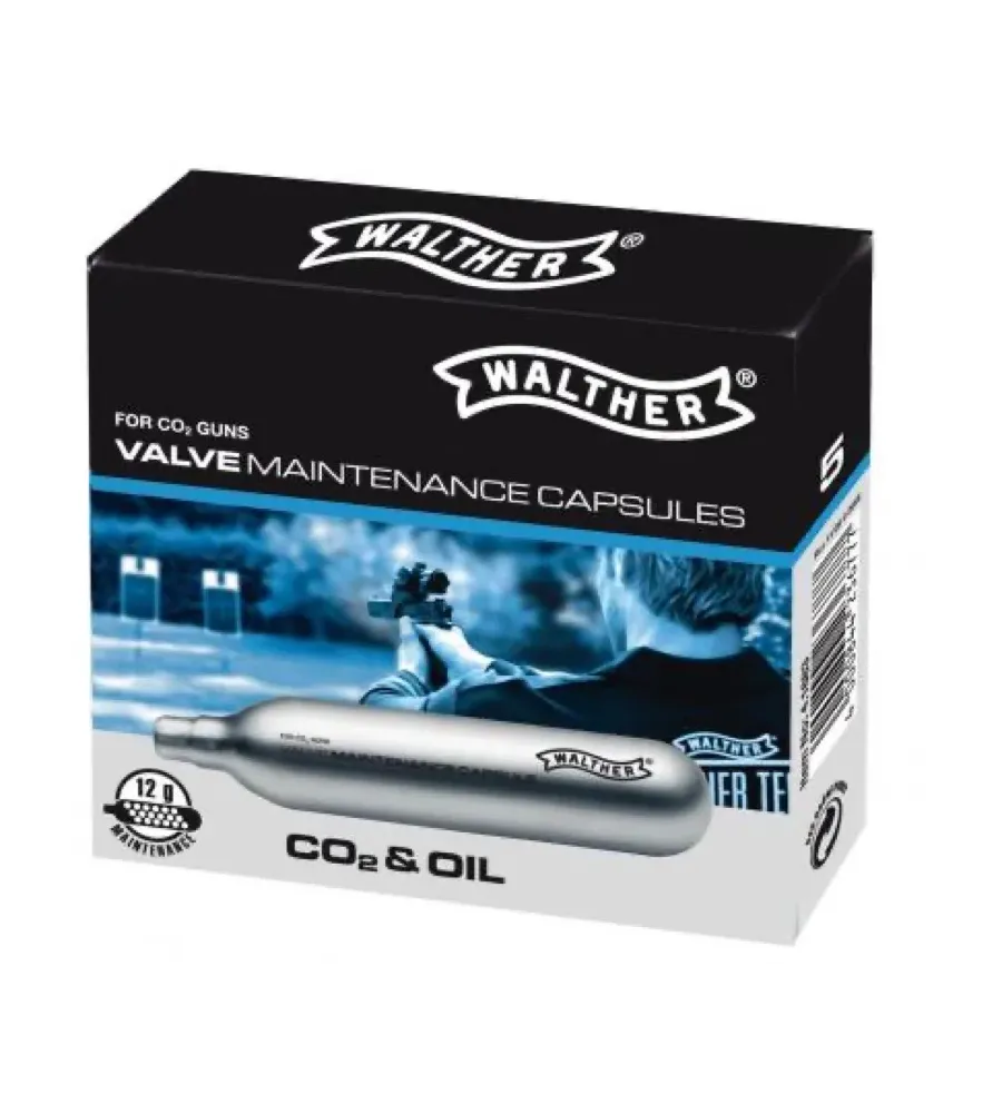 5 capsules de nettoyage CO2 12 g 