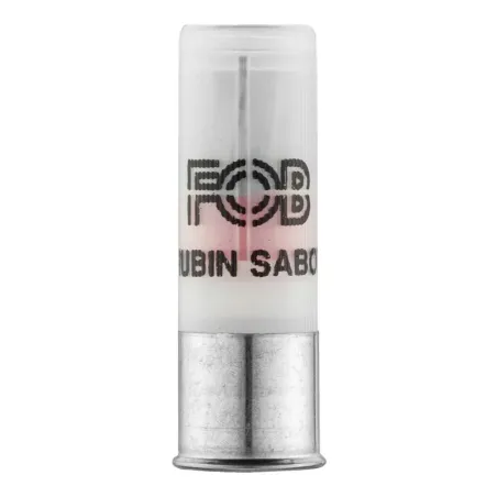 Cartouche Fob à balle Rubin sabot - Cal. 12/70 