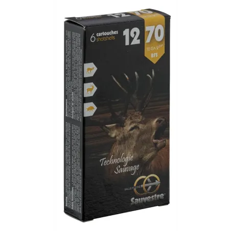 Cartouches Sauvestre grand gibier - Cal. 12/67 & 12/70 