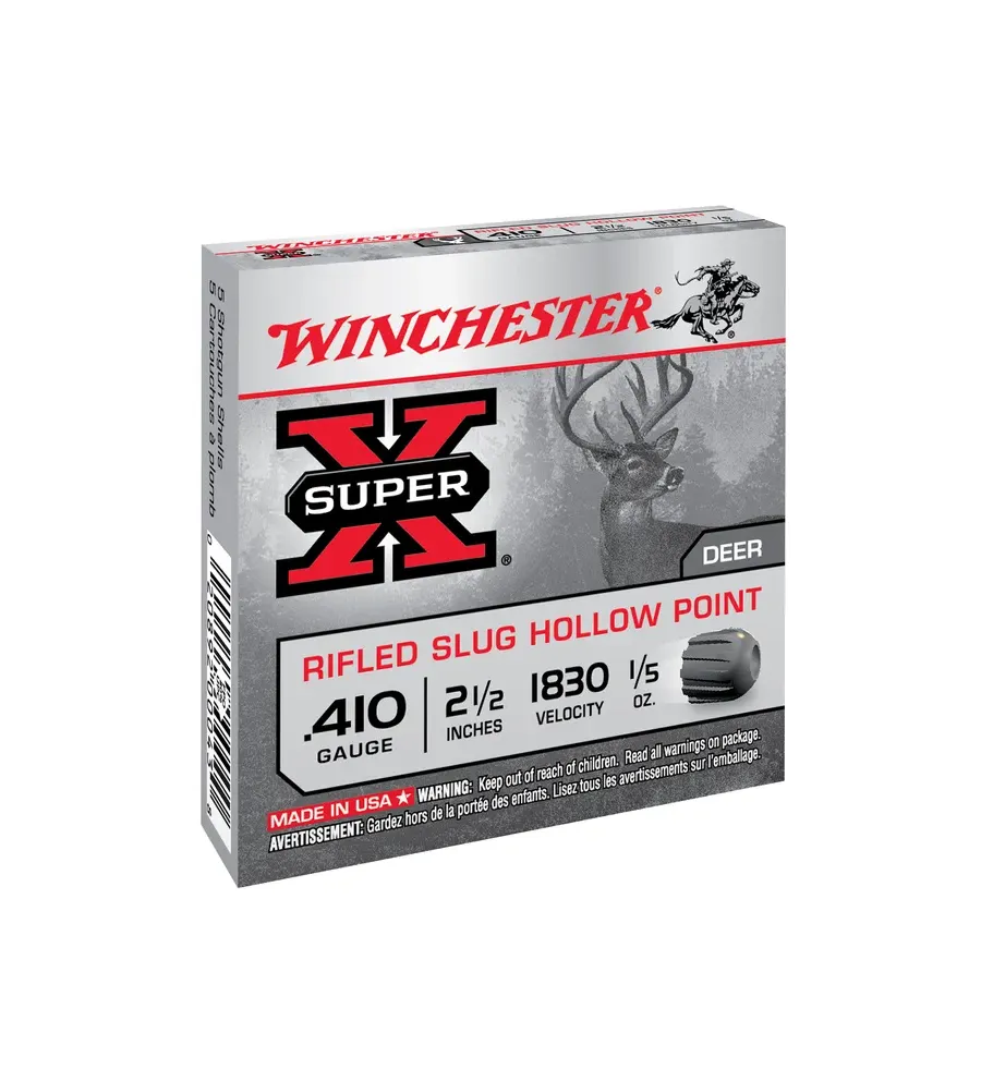 Cartouches Winchester Super X plus - Cal. 410 Cartouches Winchester Super X plus - Cal. 410