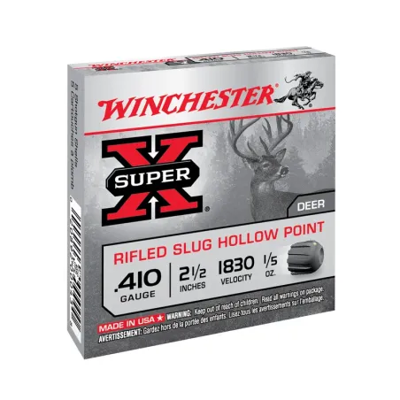 Cartouches Winchester Super X plus - Cal. 410 