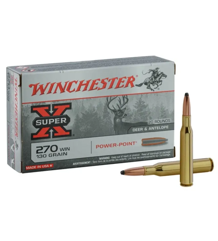 Balles de chasse Winchester Cal. 270 win  