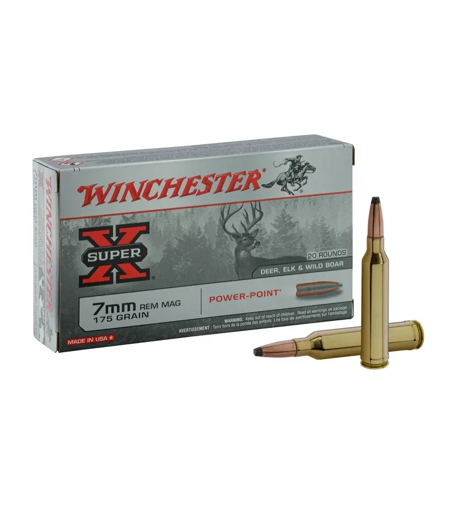 Balles de chasse Winchester cal. 7 mm Rem Mag Balles de chasse Winchester cal. 7 mm Rem Mag