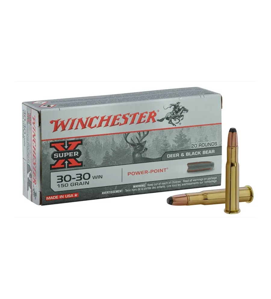 Balles de chasse Winchester Cal. 30-30 win Balles de chasse Winchester Cal. 30-30 win