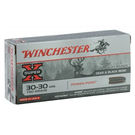 Balles de chasse Winchester Cal. 30-30 win  