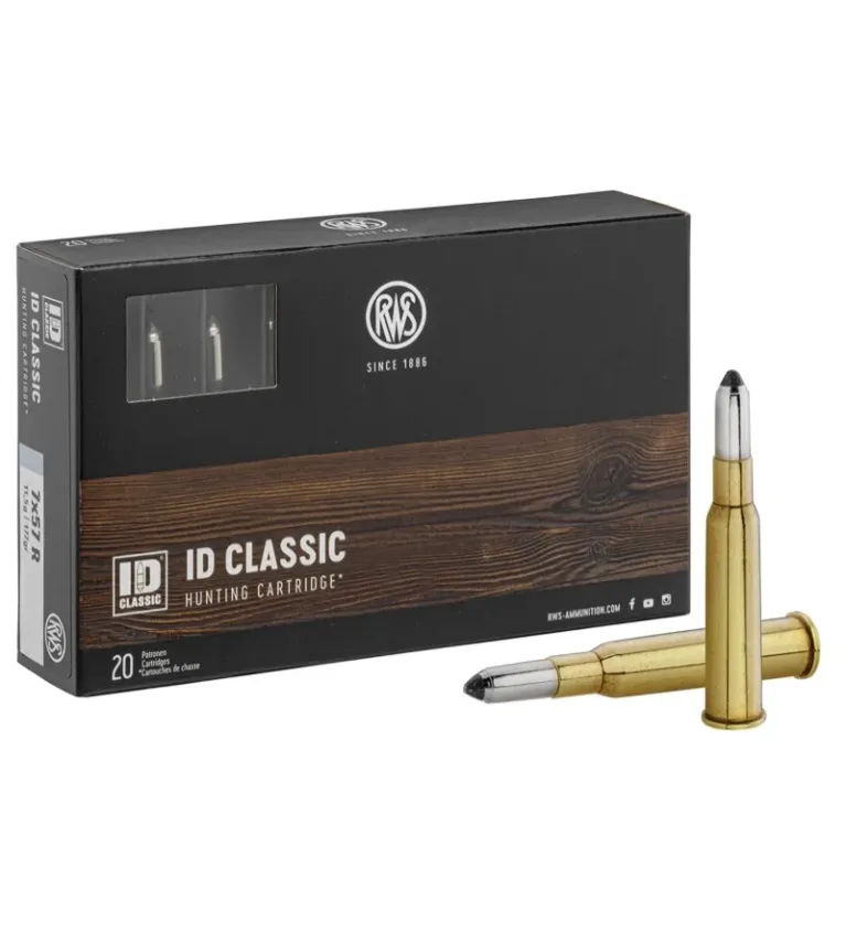 Balles de chasse RWS Cal. 7x57 r type id 