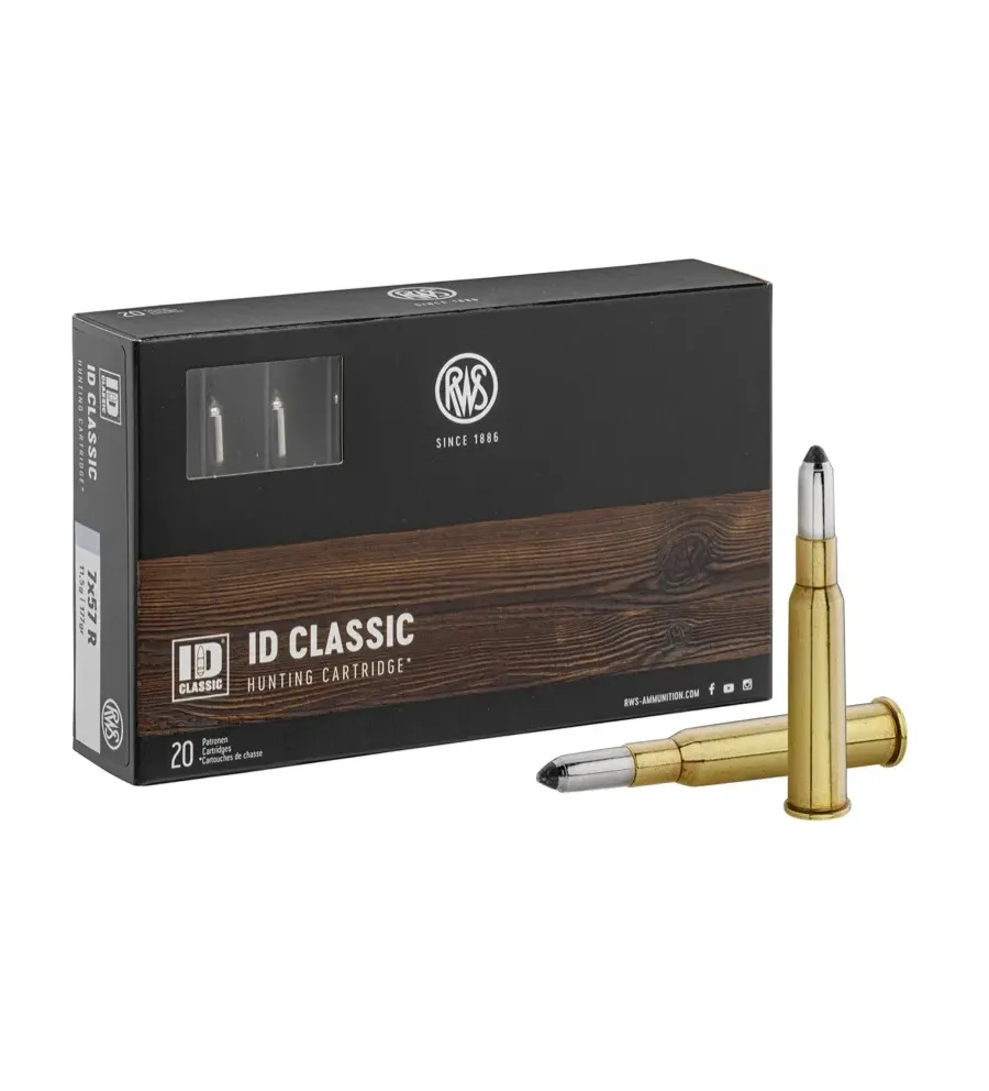 Balles de chasse RWS Cal. 7x57 r type id Balles de chasse RWS Cal. 7x57 r type id
