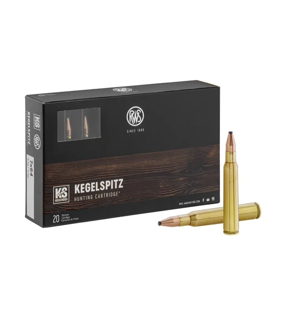 Balles de chasse RWS Cal. 7x64 type TMR-KS-ID-DK-EVO Balles de chasse RWS Cal. 7x64 type TMR-KS-ID-DK-EVO