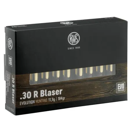 Balles de chasse RWS Cal. 30r Blaser type EVO-UNI-KS-DK  