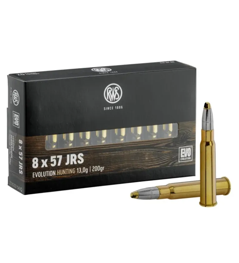 Balles de chasse RWS Cal. 8x57 jrs type ID-DK-TMR-EVO  