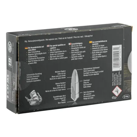 Balles de chasse RWS Cal. 8x57 jrs type ID-DK-TMR-EVO  