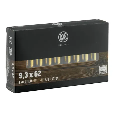 Balles de chasse RWS Cal. 9,3x62 type KS-TMR-UNI-DK-EVO  