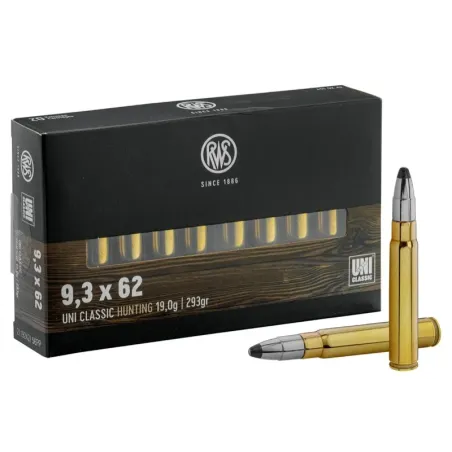 Balles de chasse RWS Cal. 9,3x62 type KS-TMR-UNI-DK-EVO  