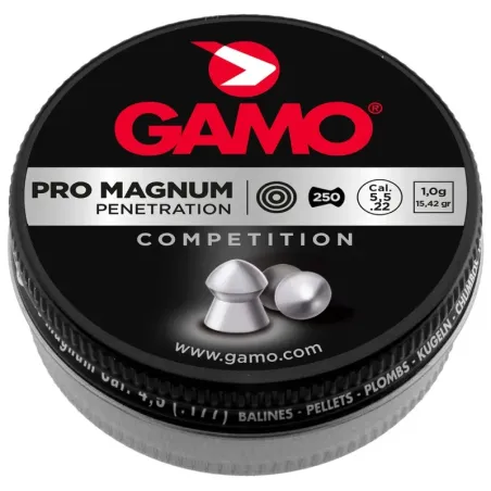 Plombs Pro Magnum tête pointue cal. 5,5 mm 