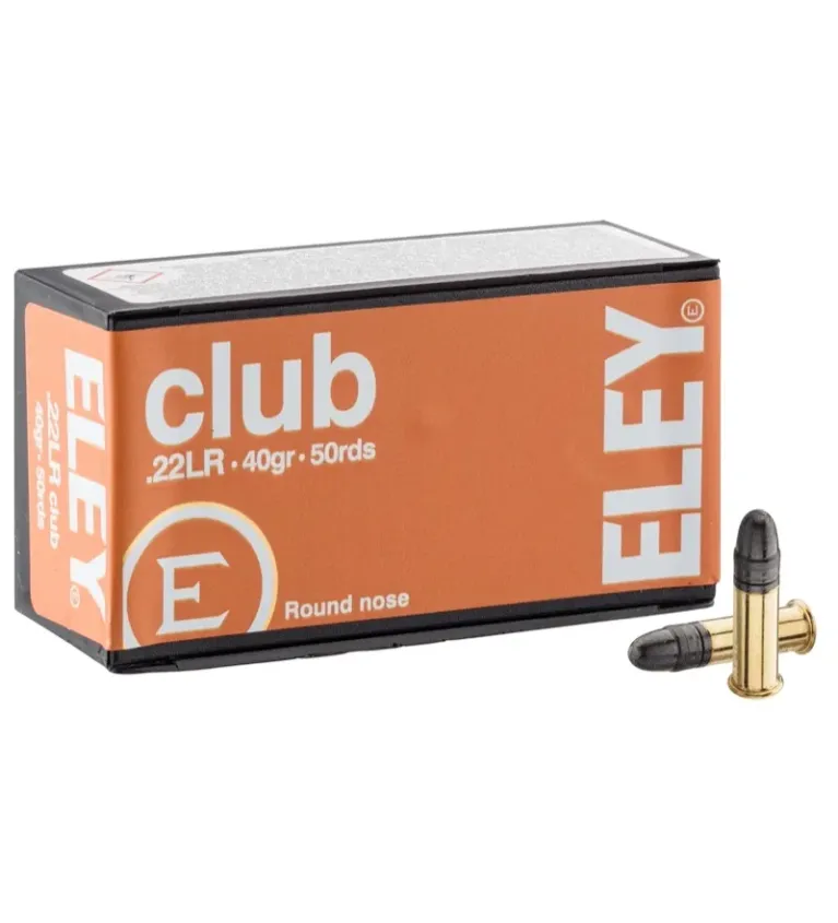 Cartouches Eley Club cal. 22 LR 