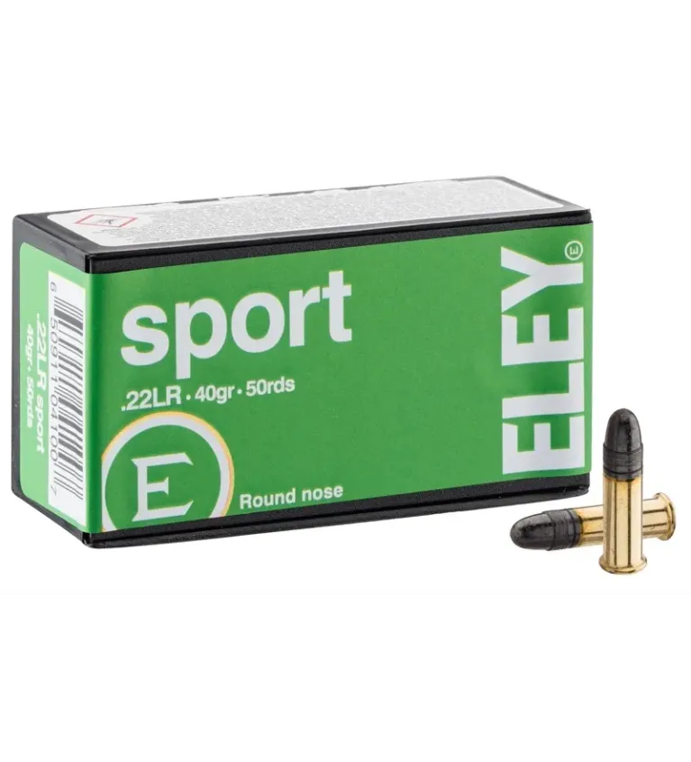 Cartouches Eley Sport cal. 22 LR 