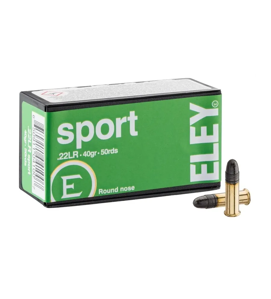 Cartouches Eley Sport cal. 22 LR Cartouches Eley Sport cal. 22 LR