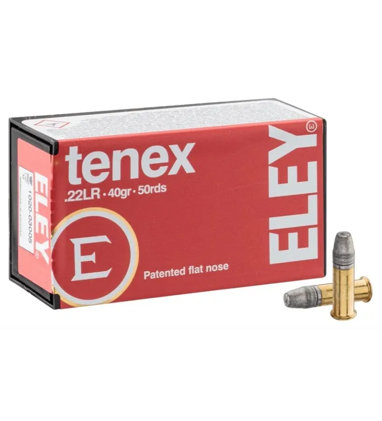 Cartouches Eley Tenex cal. 22 LR 