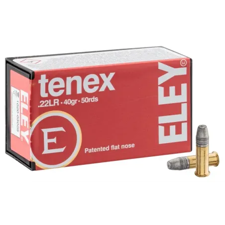 Cartouches Eley Tenex cal. 22 LR 